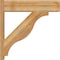 Ekena Millwork Funston Block Rough Sawn Outlooker, Western Red Cedar, 8"W x 32"D x 32"H OUT08X32X32FST05RWR - alternate 4